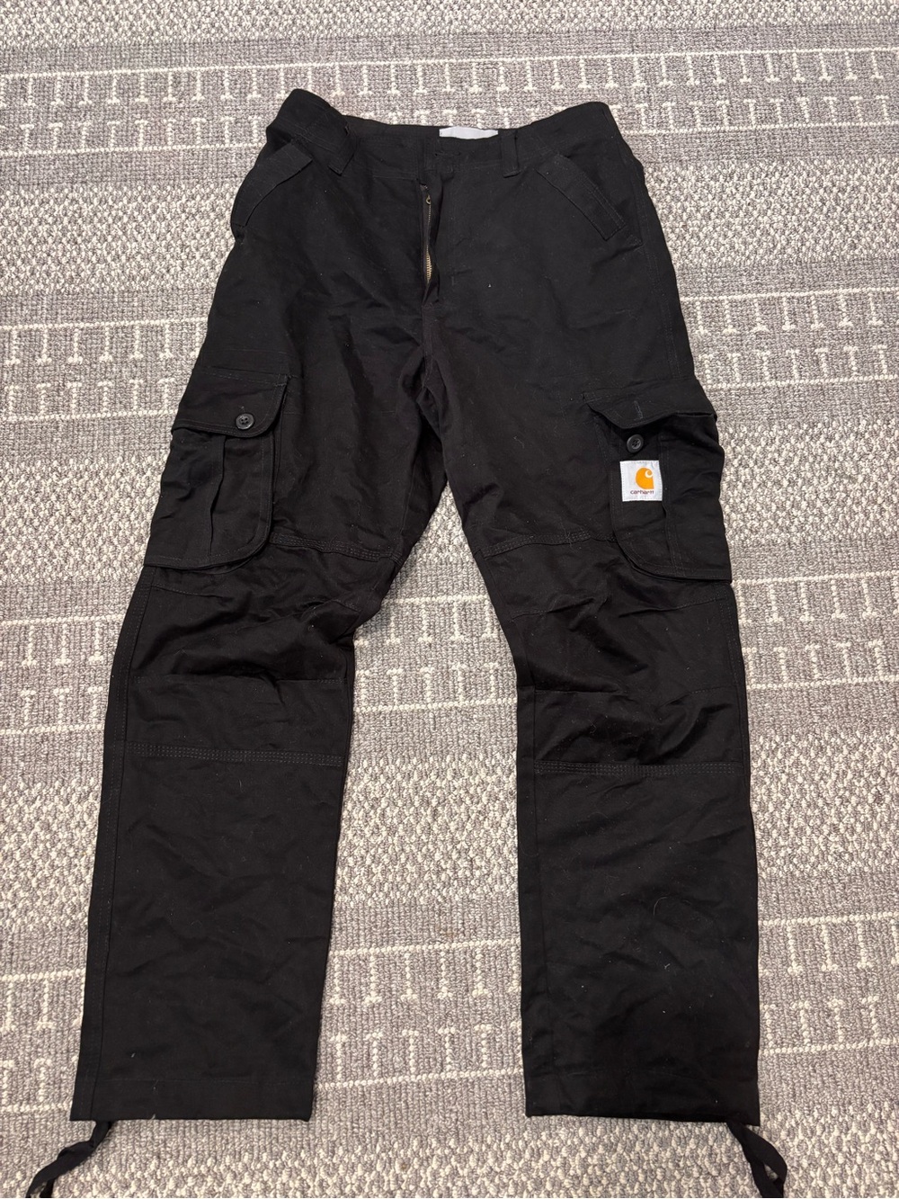 Carhartt Black Men's Cargo Work Pants